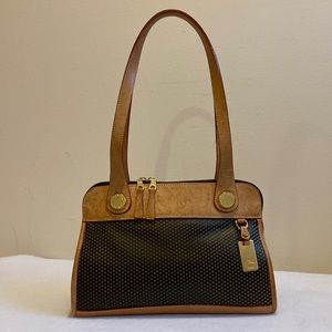 Vintage Dooney & Bourke East West Carpet Bag